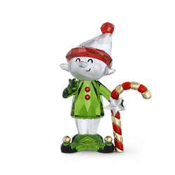 Swarovski Holiday Cheers Dulcis Elf and Candy Can