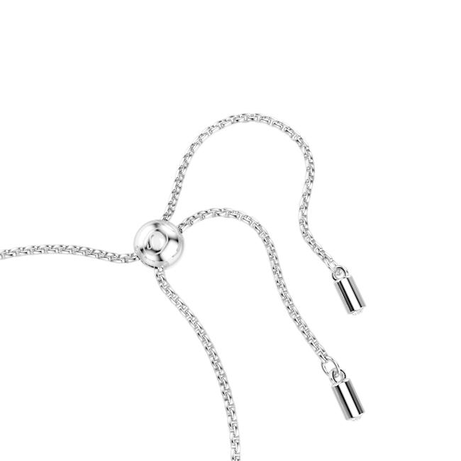Swarovski Imber Round Cut Graduated Tennis Bracelet Rhodium Plated