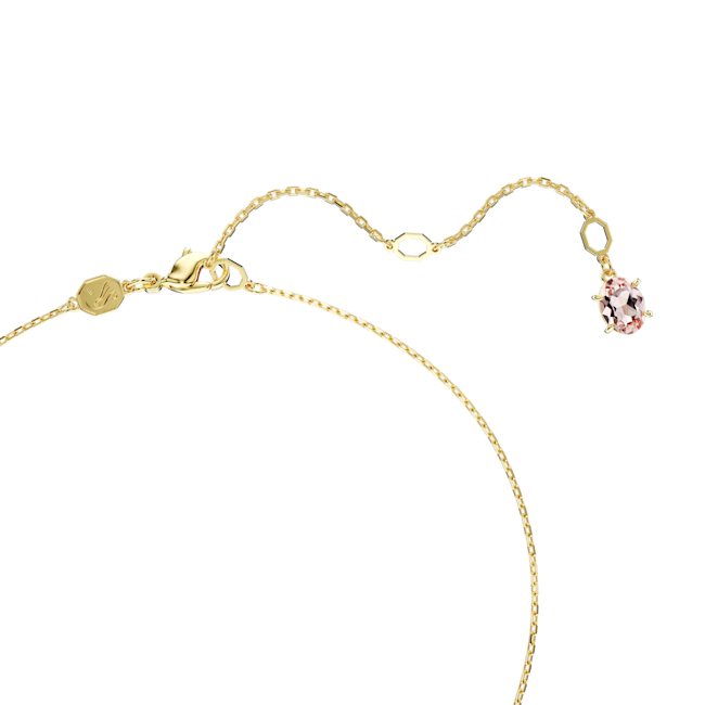 Swarovski Gema Multicoloured Pendant Gold Plated