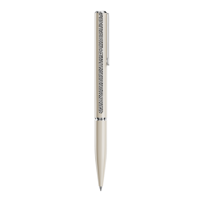 Swarovski Crystal Shimmer Glide Ballpoint Pen Beige