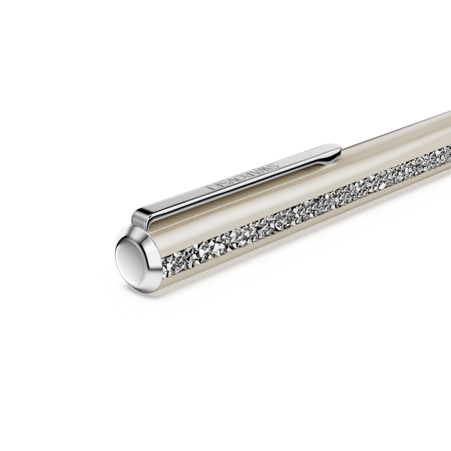 Swarovski Crystal Shimmer Glide Ballpoint Pen Beige