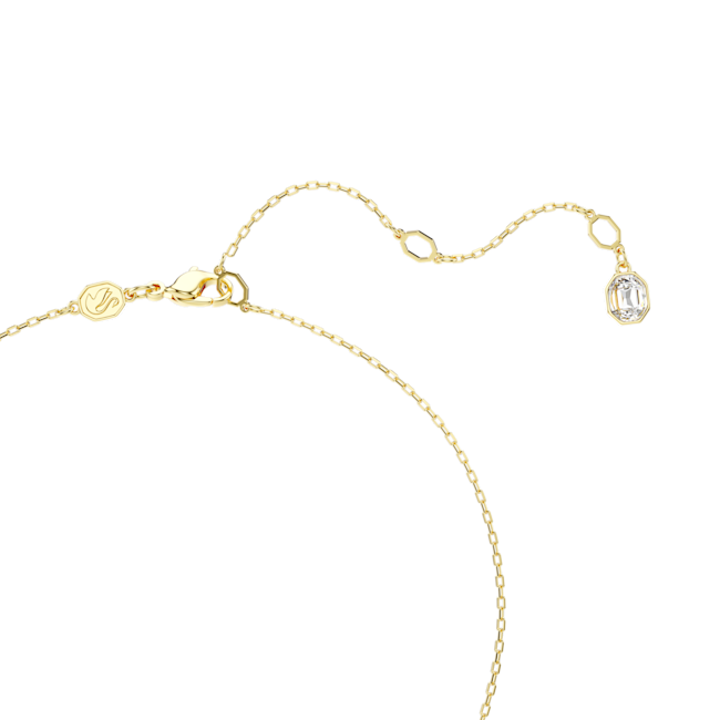 Swarovski Idyllia Mixed Cuts, Pave, Multicoloured Butterfly Pendant. Gold Plated