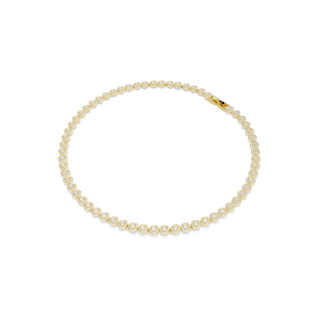 The Swarovski Una Angelic set, a gold plated jewelry set from Swarovski, available at OD’s Jewellers in St Helens