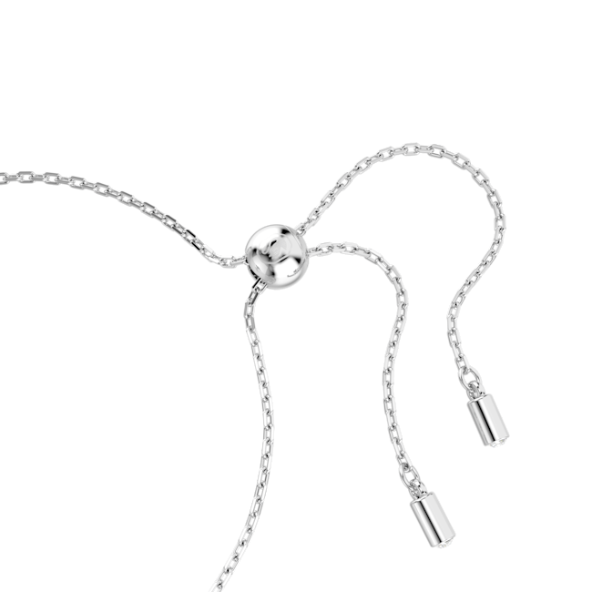 Swarovski Matrix Baguette Cut Knot Bracelet Rhodium Plated by Swarovski