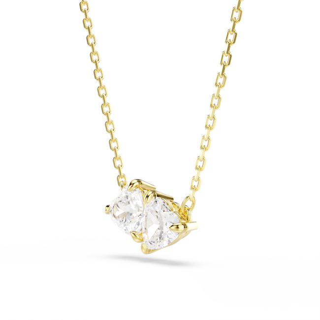 Swarovski Mesmera Attract Heart Pendant Gold Plated
