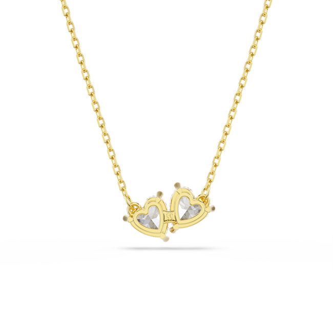 Swarovski Mesmera Attract Heart Pendant Gold Plated