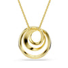 Swarovski Hyperbola Circles With Dancing Stone Necklace 5740410