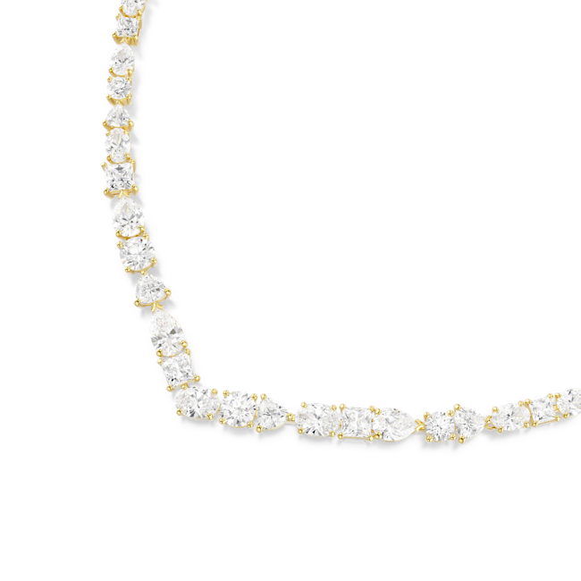 Mesmera Mixed Cuts Necklace 5743826