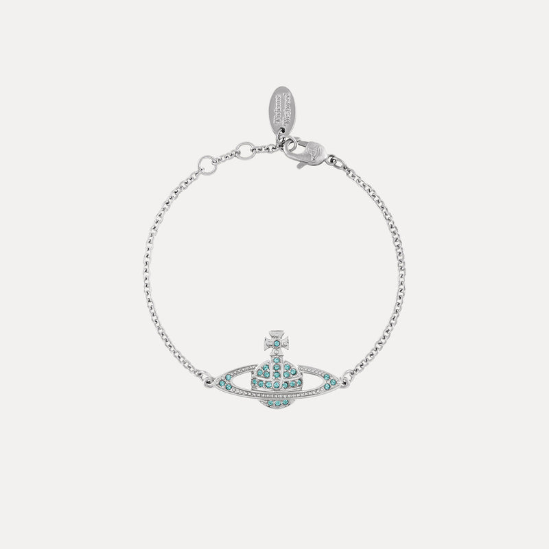 アクセサリー Vivienne Westwood bracelet Vivienne Westwood Mini Bas Relief Aqua Bracelet 61020051