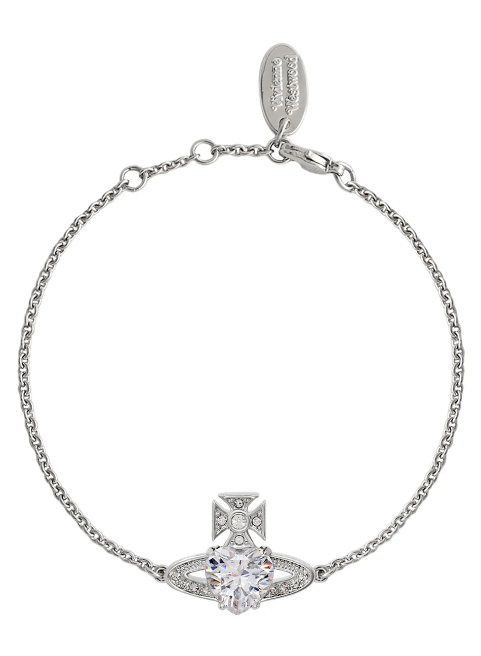 vivienne westwood　ARIELLAハートブレスレット Vivienne Westwood Ariella Heart Crystal Bracelet 6102020Q