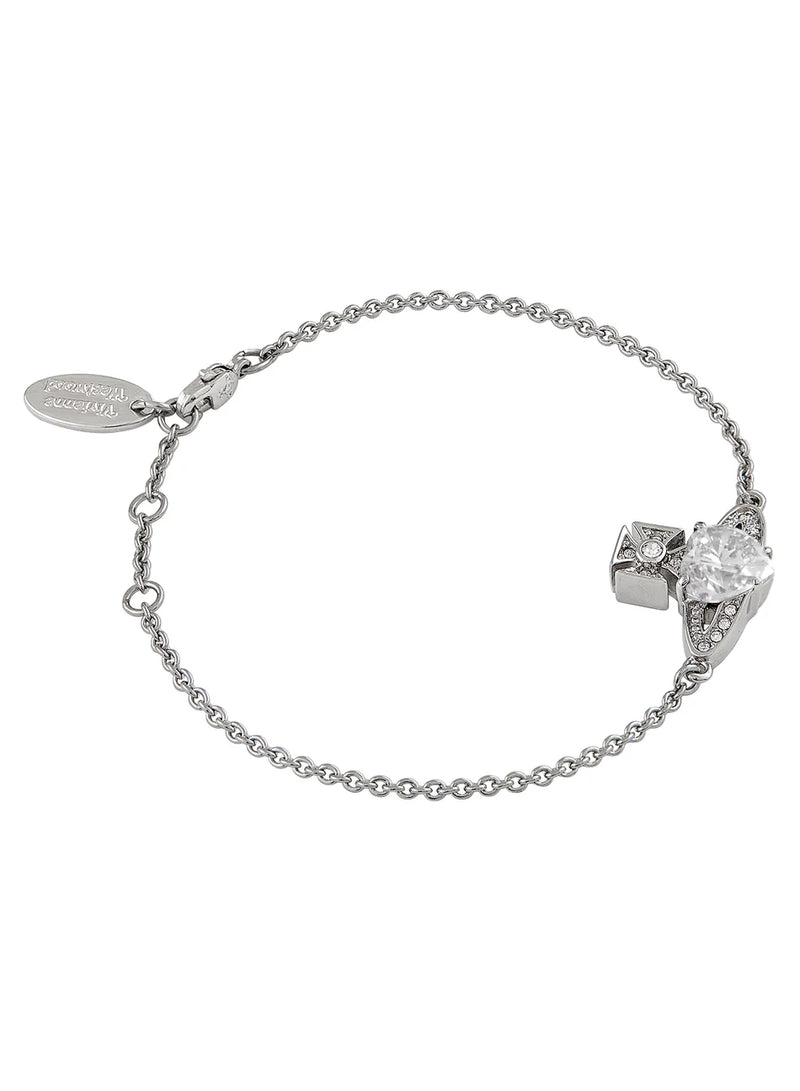 Vivienne Westwood Ariella Heart Crystal Bracelet 6102020Q