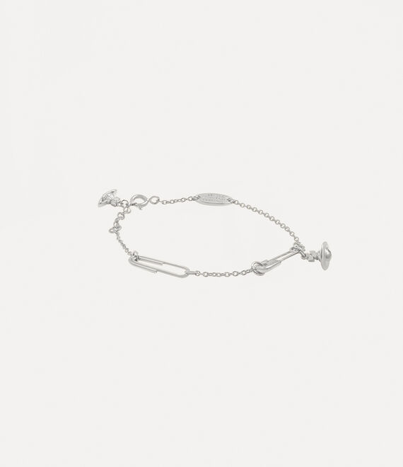 The Vivienne Westwood safety pin bracelet, a sterling silver bracelet from Vivienne Westwood, available at OD’s Jewellers in St Helens