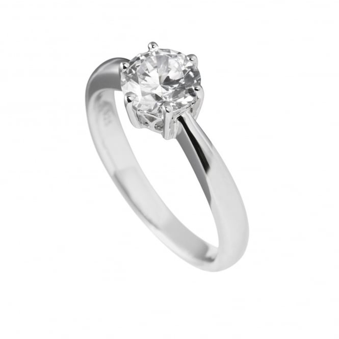 Diamonfire Solitaire Ring