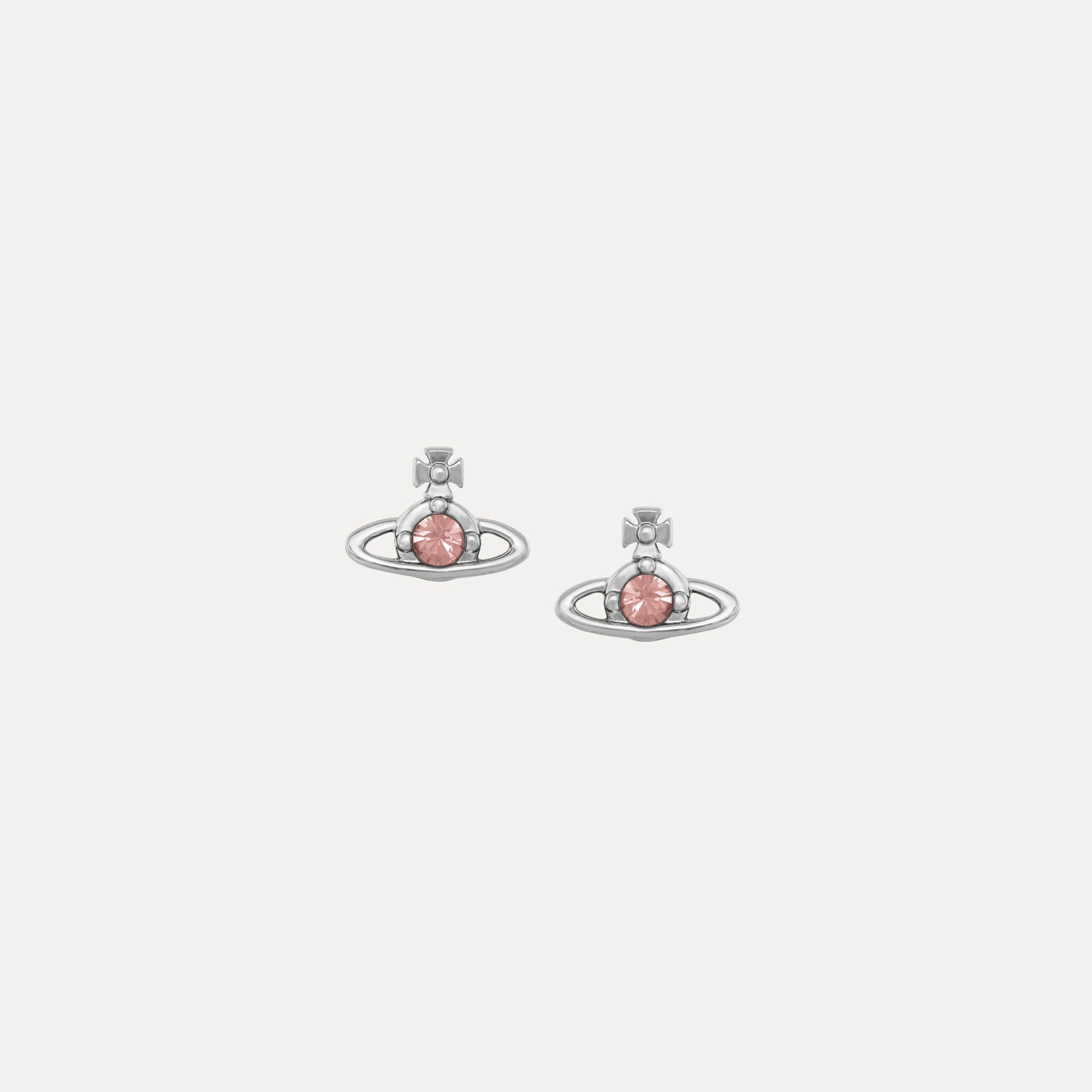 Vivienne Westwood Nano Rose Crystal Earrings 62010037-02P783