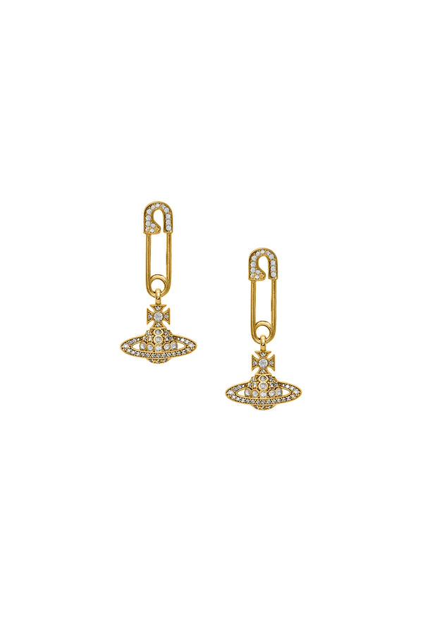 Vivienne Westwood Lucrece Earrings Gold Plated