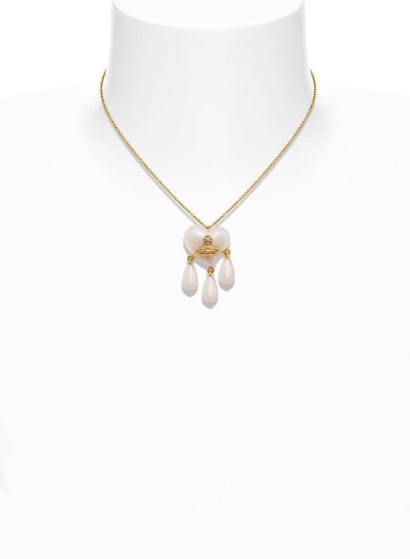 Vivienne Westwood Sheryl Pearl Pendant Gold Plated