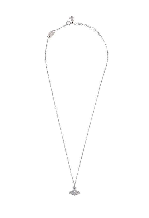 The Vivienne Westwood Narcissa CZ Necklace-Sterling Silver, a silver sterling necklace from Vivienne Westwood, at OD’s Jewellers St Helens