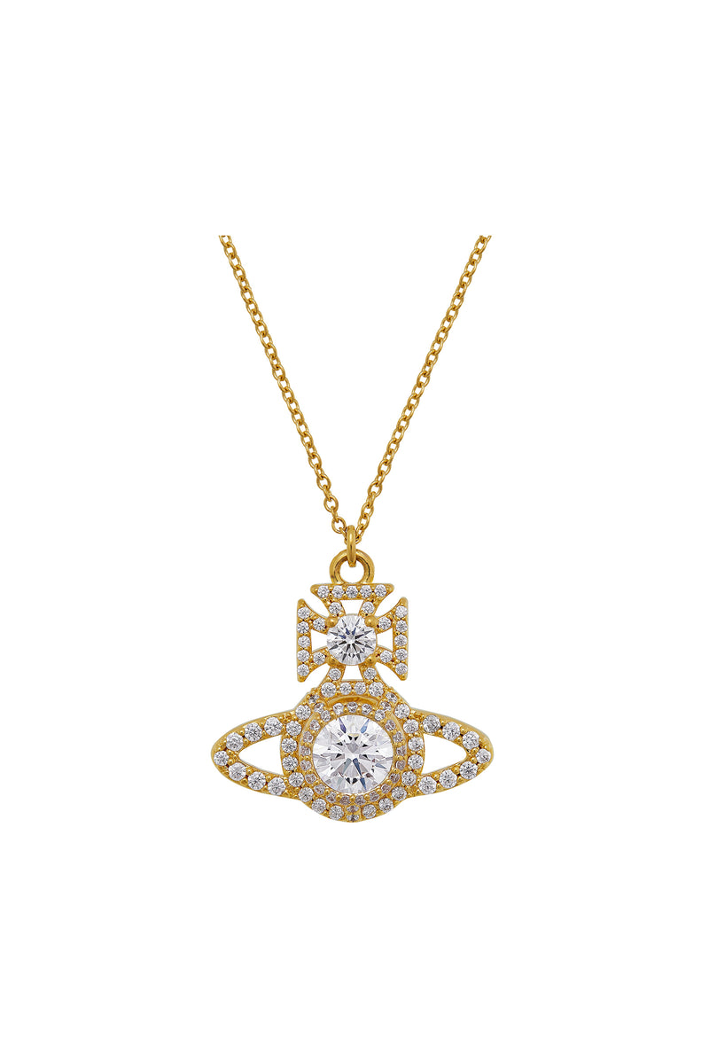 Vivienne Westwood Norabelle Pendant Gold Plated OD s Jewellers