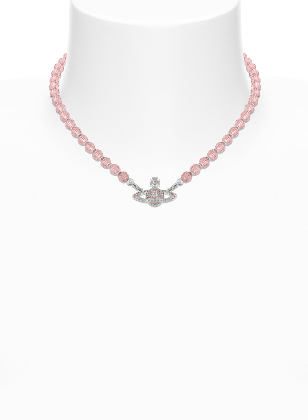 Vivienne Westwood Messaline Pink Choker 6303002F