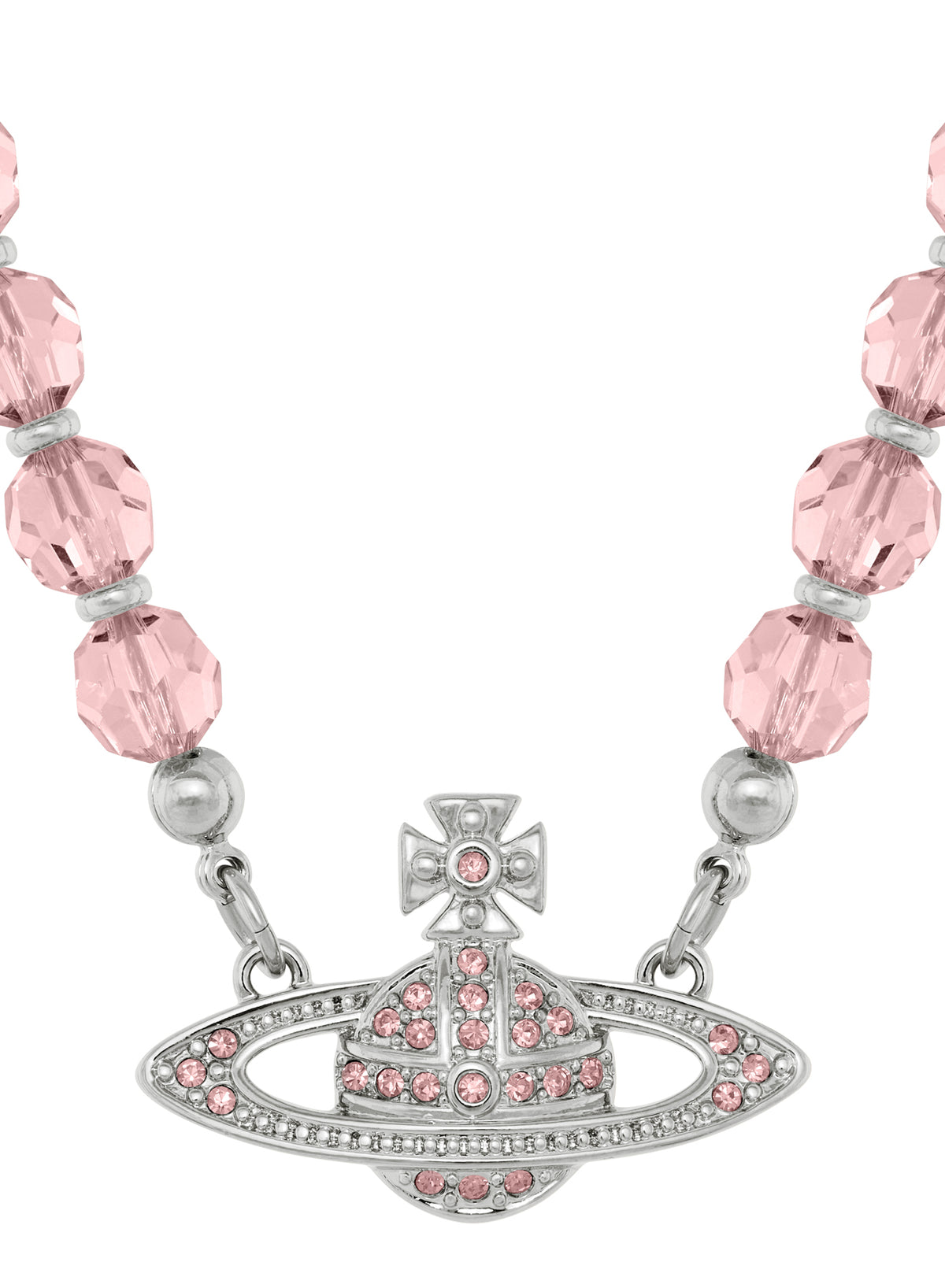 Vivienne Westwood Messaline Pink Choker 6303002F