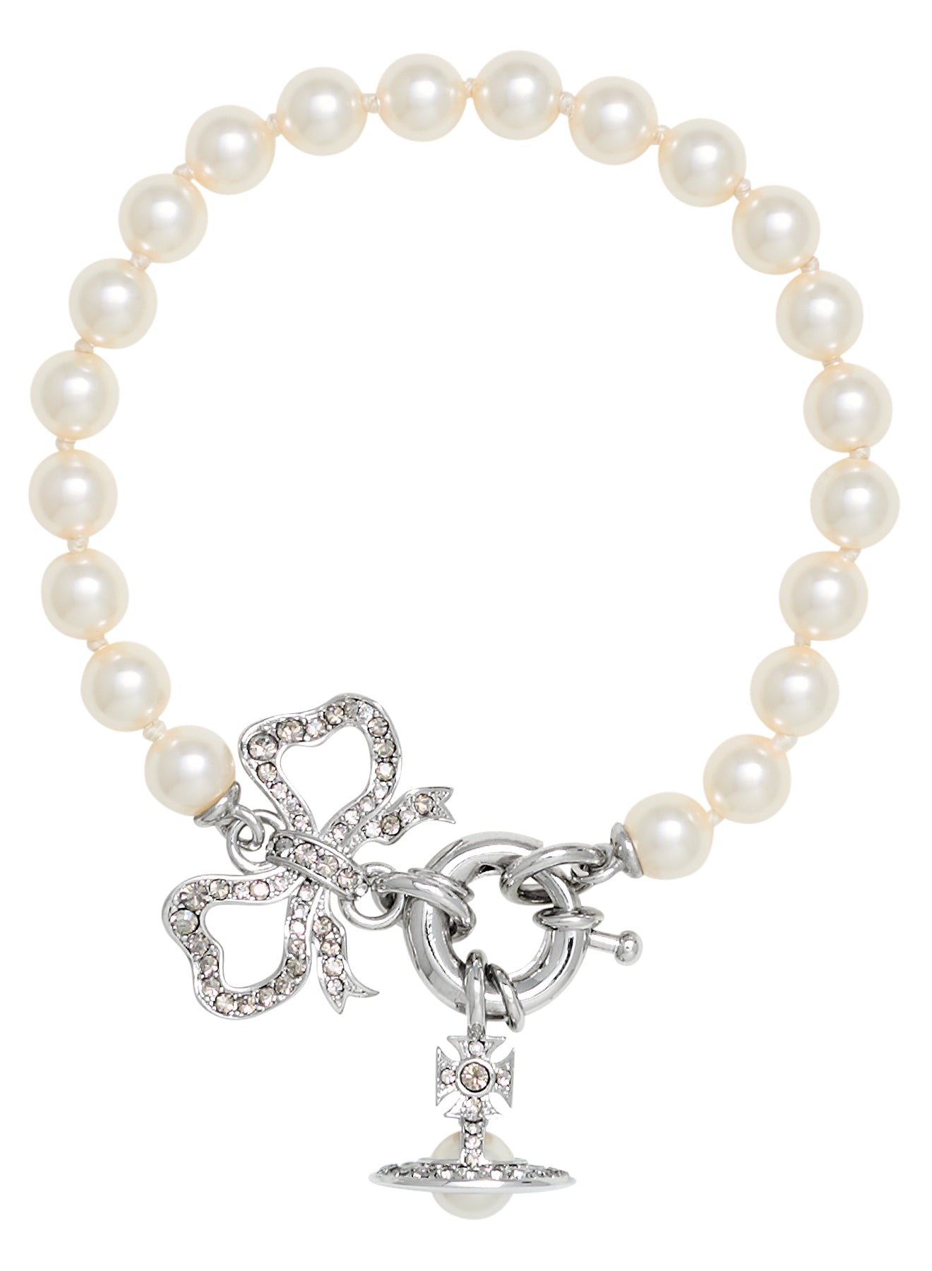 Rigoberta Pearl, Bow Bracelet 61030091-02P699-