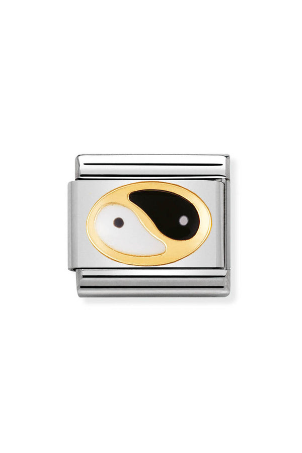 Nomination Composable Classic Daily Life Link Tao in Gold