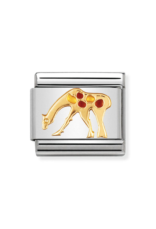 Nomination Composable Classic Link Giraffe 18k Gold
