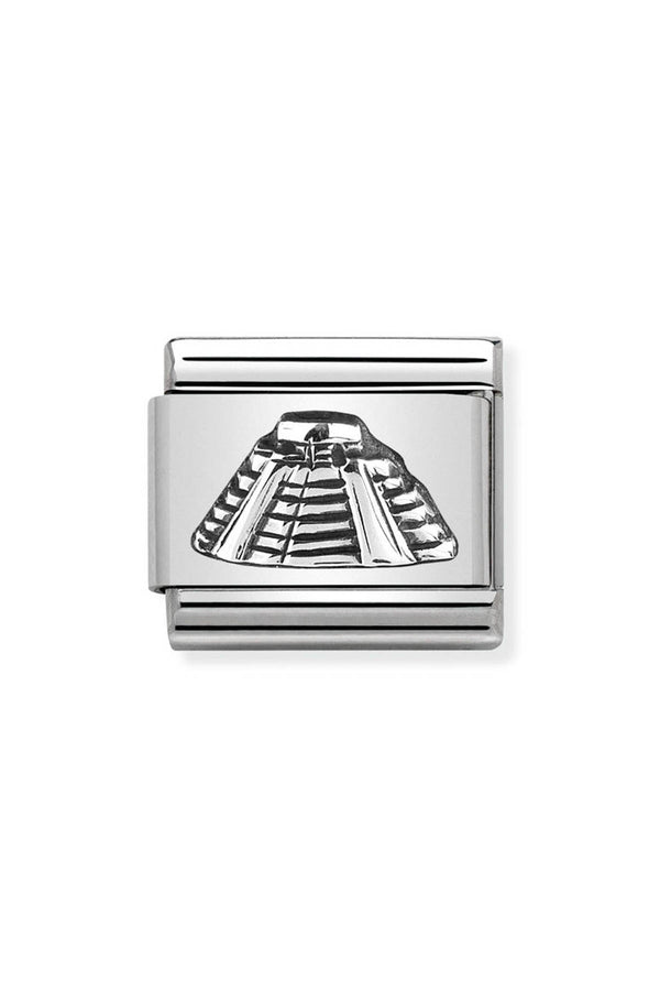 Nomination Composable Silver Mayan Pyramid Charm 330105/07