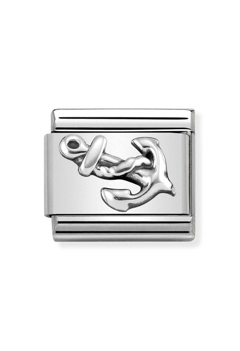 The Nomination Composable Classic Link Anchor, a silver sterling charm from Nomination Italy, available at OD’s Jewellers in St Helens