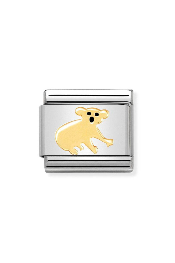 Nomination Composable Classic Link ANIMALS Koala in 18k gold