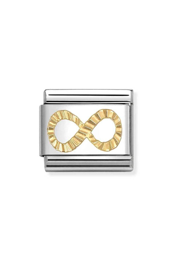 Composable Gold Diamond Infinity Charm 030149/66