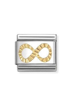 Composable Gold Diamond Infinity Charm 030149/66