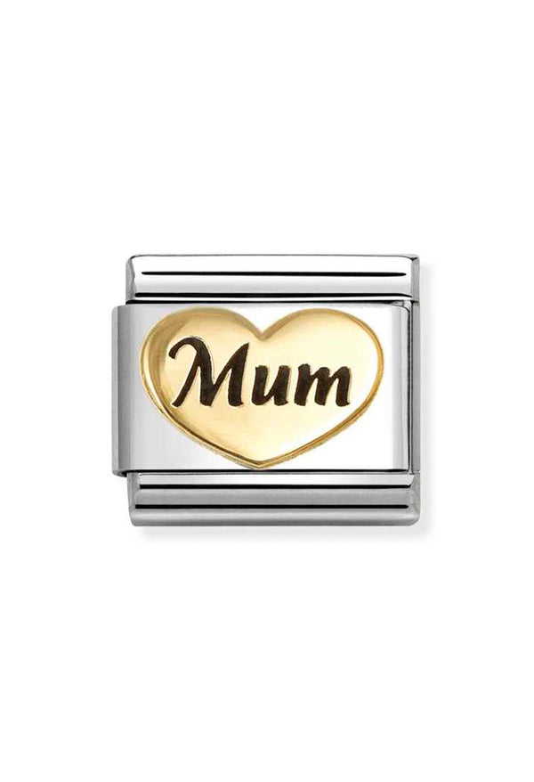Nomination Composable Gold, Mum Charm