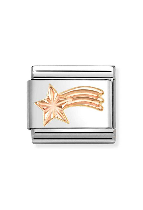 Composable Rose Gold 'Shooting Star' Charm 430104/58