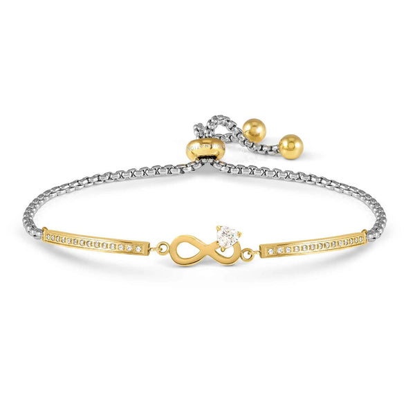 Milleluci Refined Edition-Golden Infinity CZ Bracelet