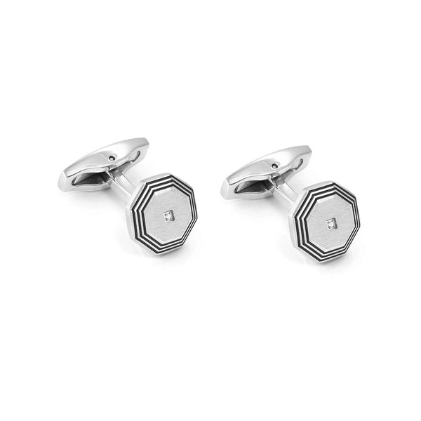 Mens Strong Diamond Cufflinks
