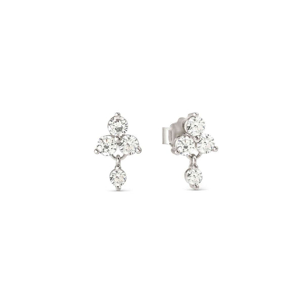 Life Bouquet 3 CZ Stud Earrings