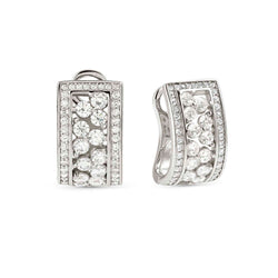 Life Bouquet CZ Earrings