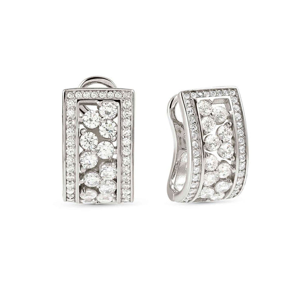 Life Bouquet CZ Earrings