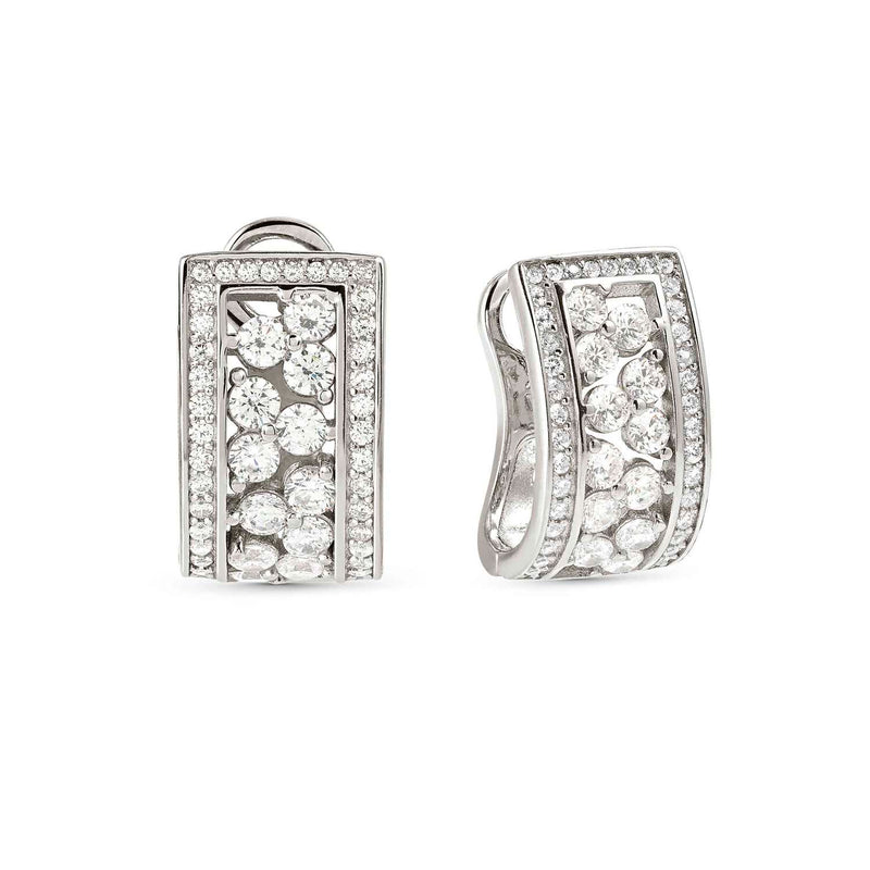 Life Bouquet CZ Earrings