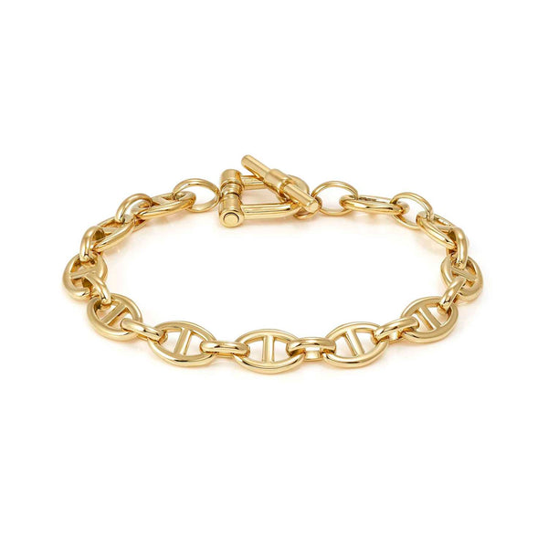 Ecclettica Golden Marine Link Bracelet