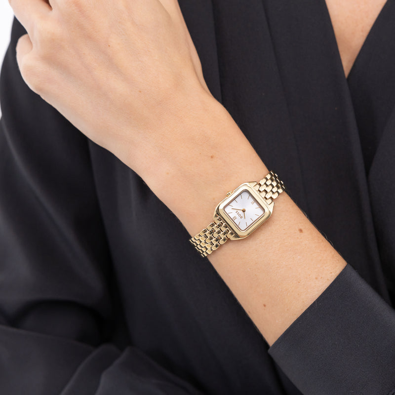 Mae Petite, Silver Dial Bracelet Watch 1502823