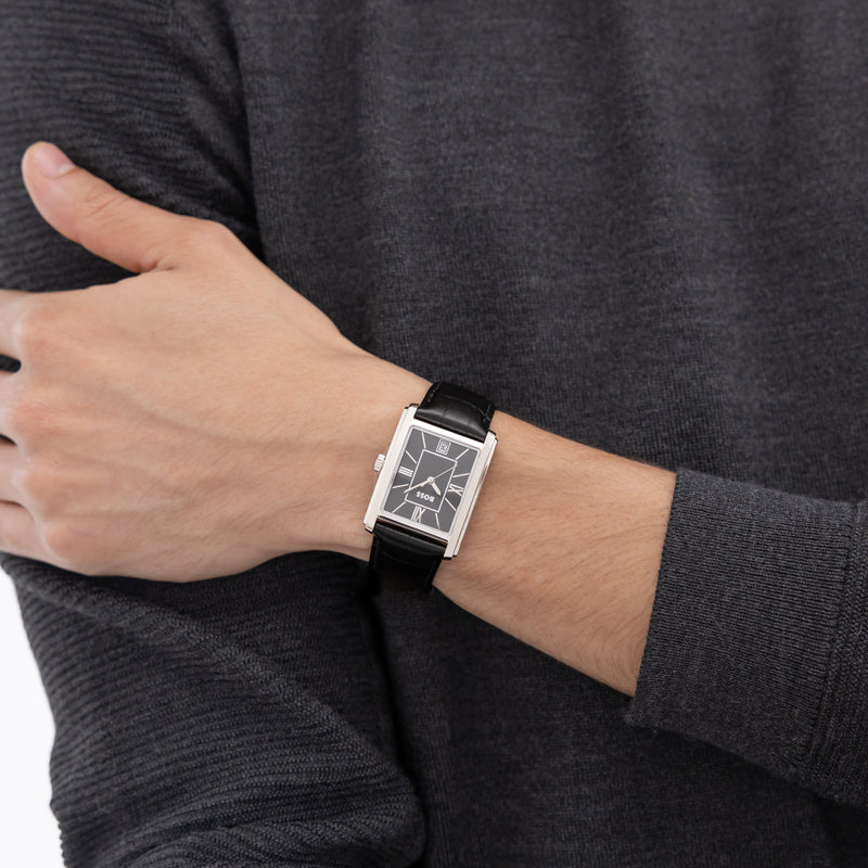 Principle Dress, Black Dial, Strap Watch 1514277