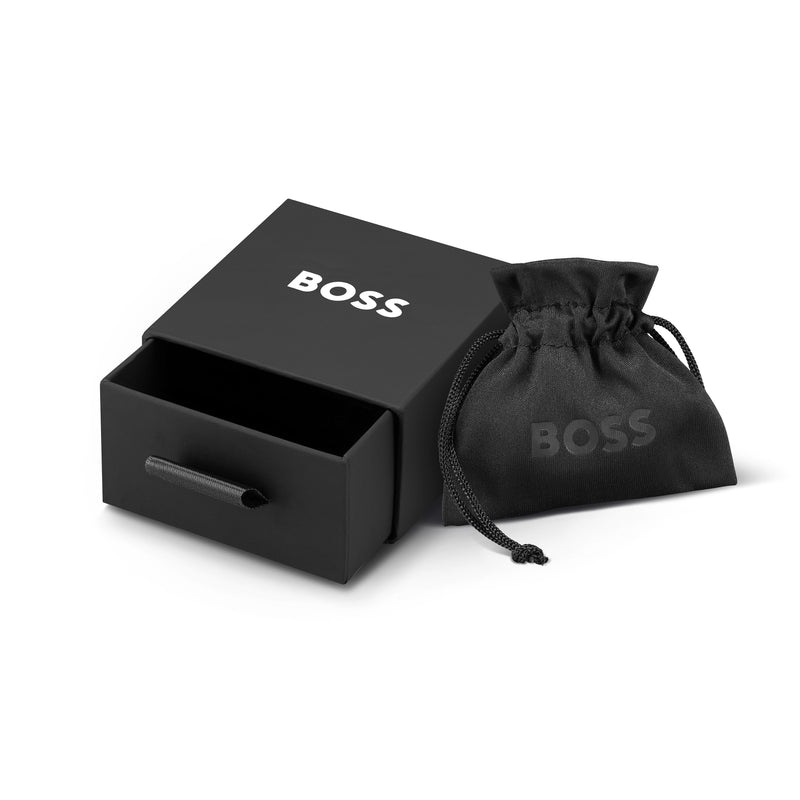 Three Colour Harmonie Interlocking Circle Earrings 1580773