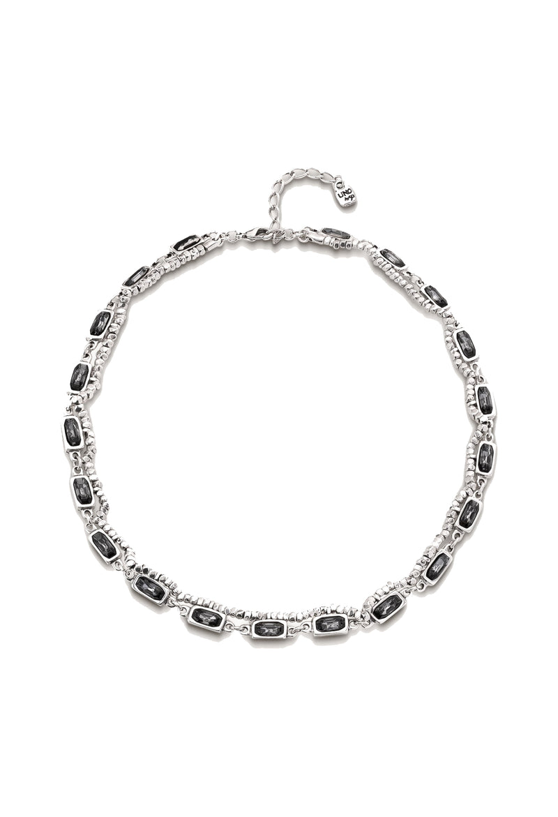UNOde50 Asceplius Necklace Silver Plated