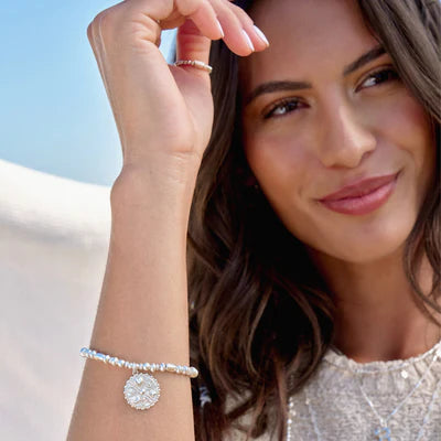 ChloBo Limited Edition, 20 Year Anniversary, Happy Soul Bracelet. Sterling Silver.