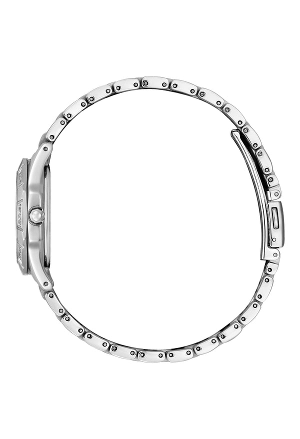 Citizen Ladies Stainless SteelEco-Drive MOP Dail Diamond Bezel Bracelet Watch