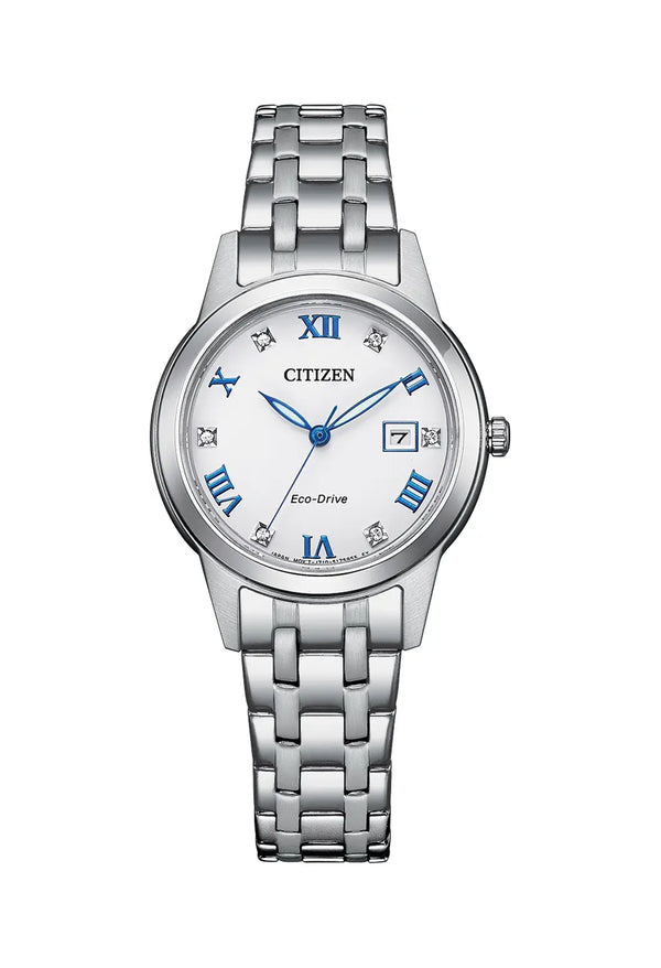 Citizen Ladies Eco-Drive Silhouette Crystal Bracelet Watch