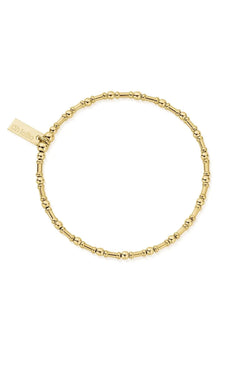 ChloBo Rhythm Of The Water Bracelet in Silver Gold Plated