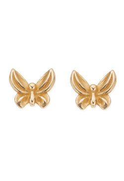ChloBo New Beginnings Stud Earring Silver Gold Plated *